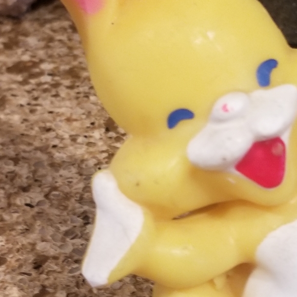 Fun Yellow and Pink GURLEY EASTER Bunny Candle - Picture 2 of 16